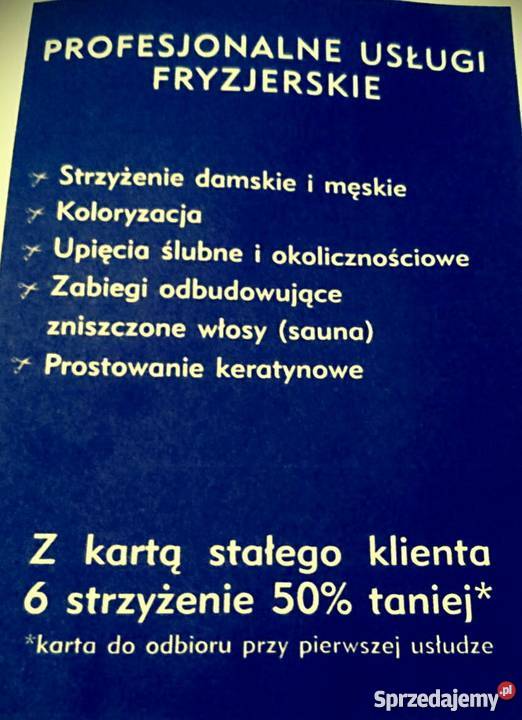 SALON FRYZJERSKI HAIR BY KLAUDIA podkarpackie Sędziszów Małopolski