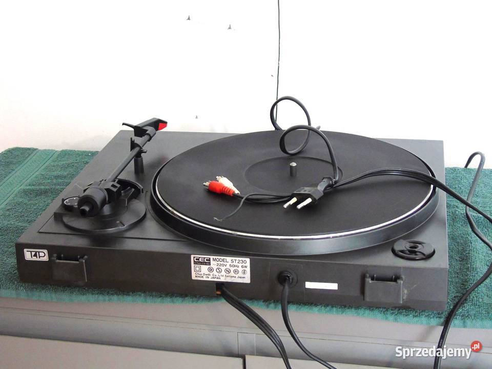 Gramofon CEC ST230 Direct Drive półautomat Audio