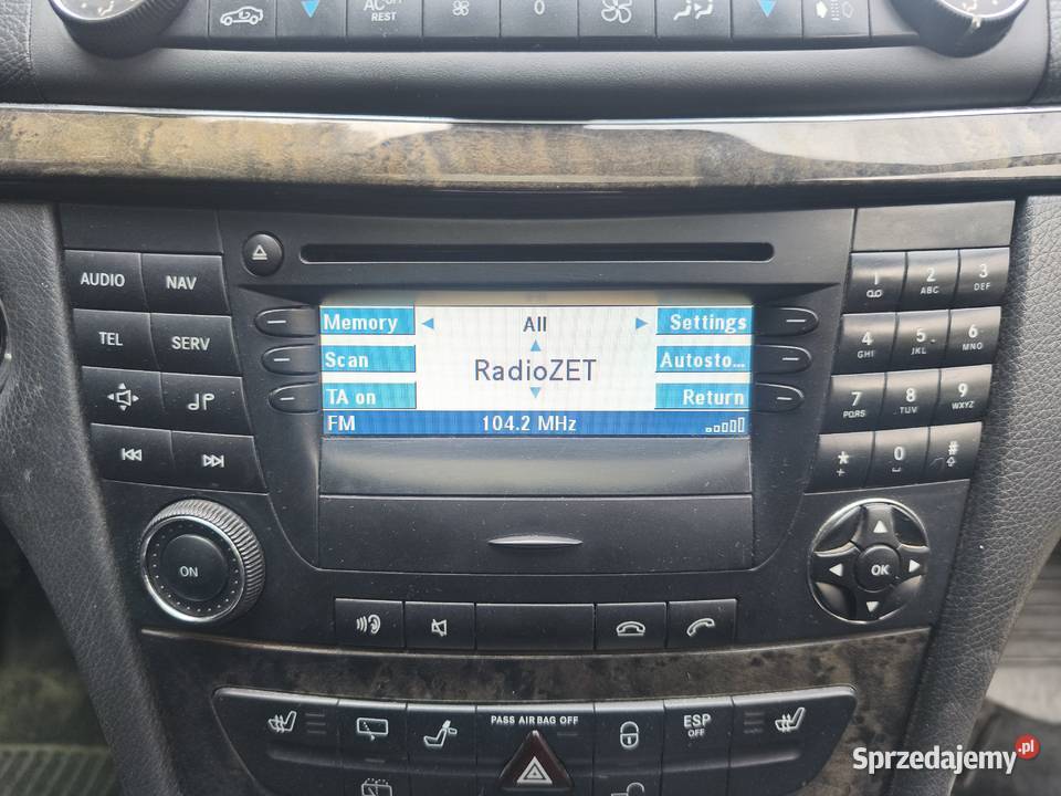 Radio Comand 2DIN Audio 50 APS Mercedes W211 Kamień Pomorski