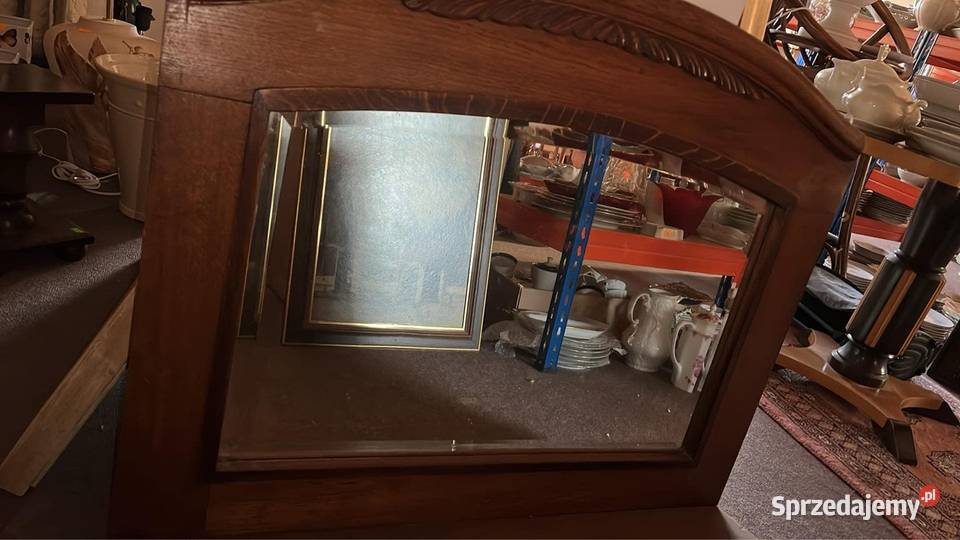 Lustro do powieszenia Dębowe Długość całkowita Gdańsk