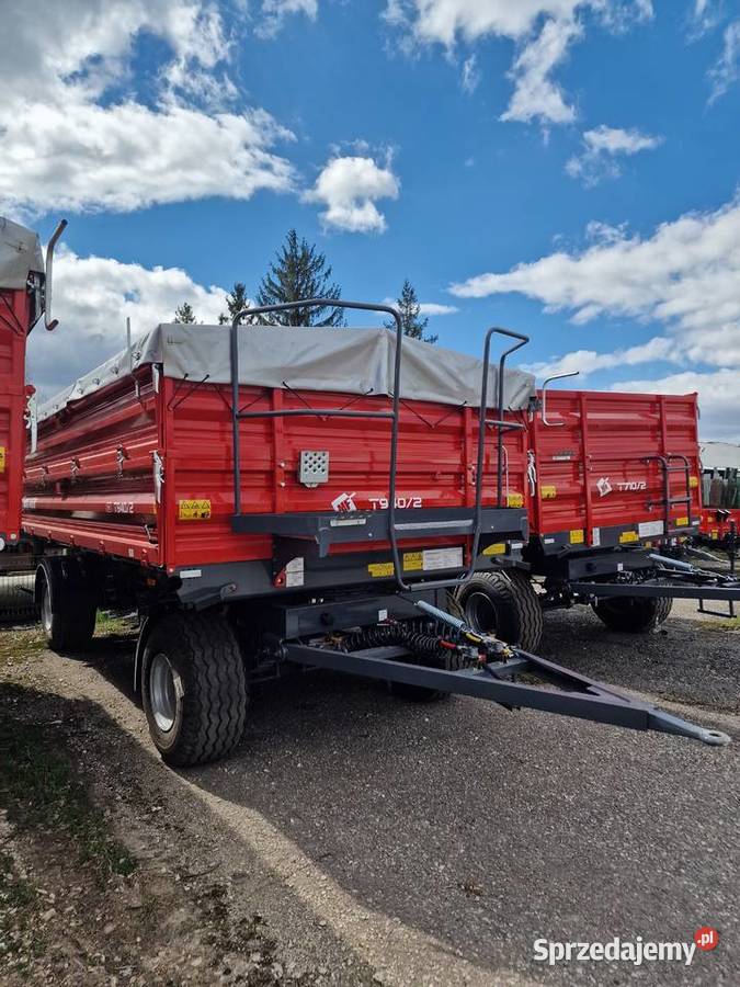 Przyczepa rolnicza T9402 METALFACH dwuosiowa świętokrzyskie Kielce sprzedam