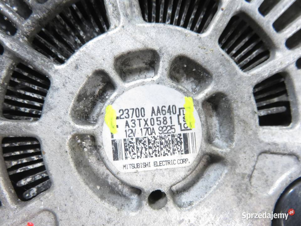 ALTERNATOR SUBARU FORESTER III SH 20 D AWD