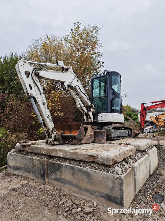 Koparka kobelco Sk 35 Minikoparka pług Cieszyn