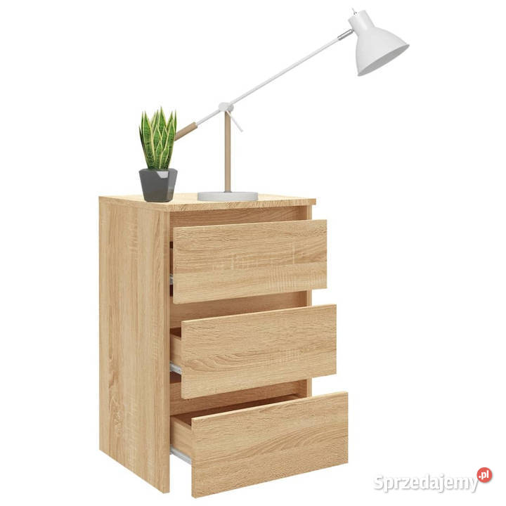 Szafka nocna dąb sonoma 40x35x625 materiał Warszawa