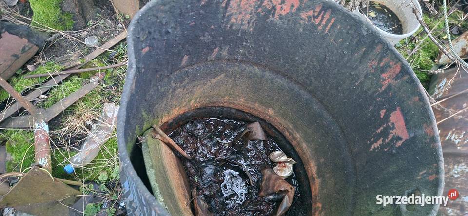 Lepik smoła 400litrów kociołek Przywidz