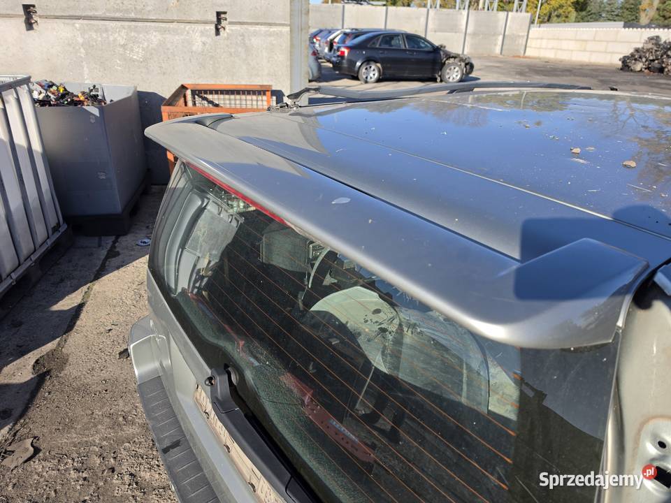 VOLVO V70 II KLAPA BAGAŻNIKA LOTKA SPOJLER KOLOR Części samochodowe Rawa Mazowiecka