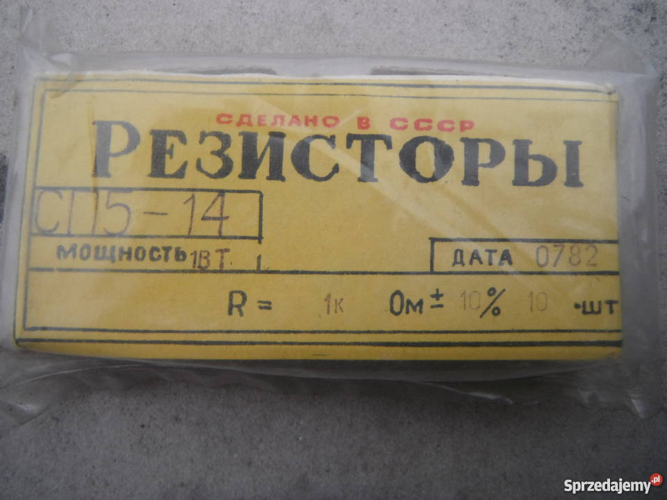 Potencjometr precyzyjny SP514 rezystor nastawny mazowieckie Chlewiska