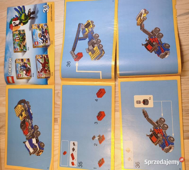 Lego creator zestaw 31033 Transporter pojazdów Rzeszów