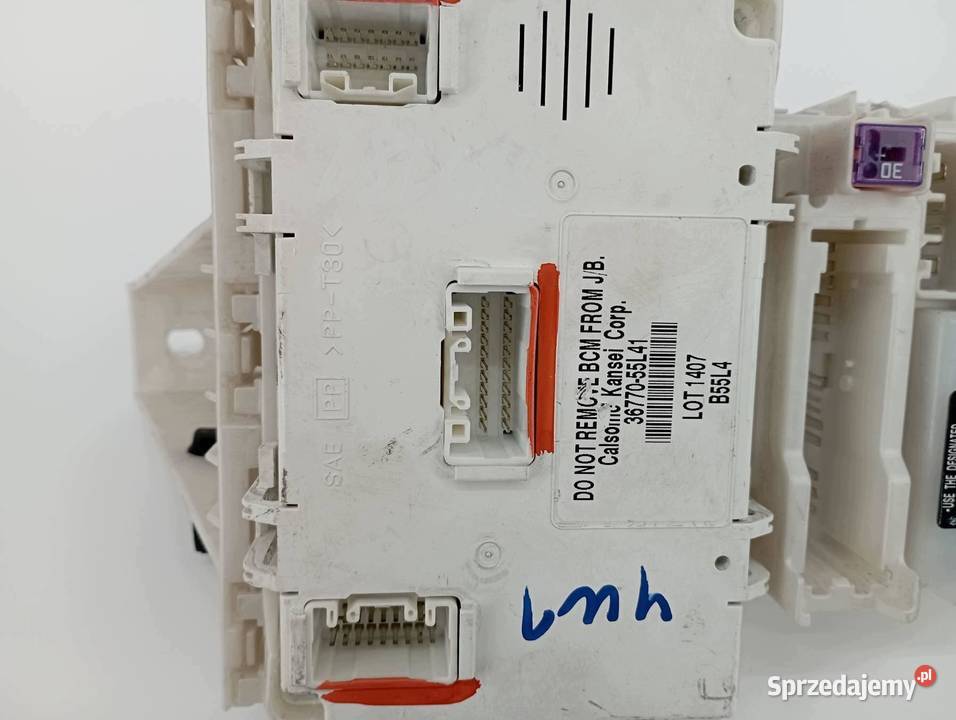 SKRZYNKA BEZPIECZNIKÓW BSI 3677055L41 Suzuki SX4 sprzedam