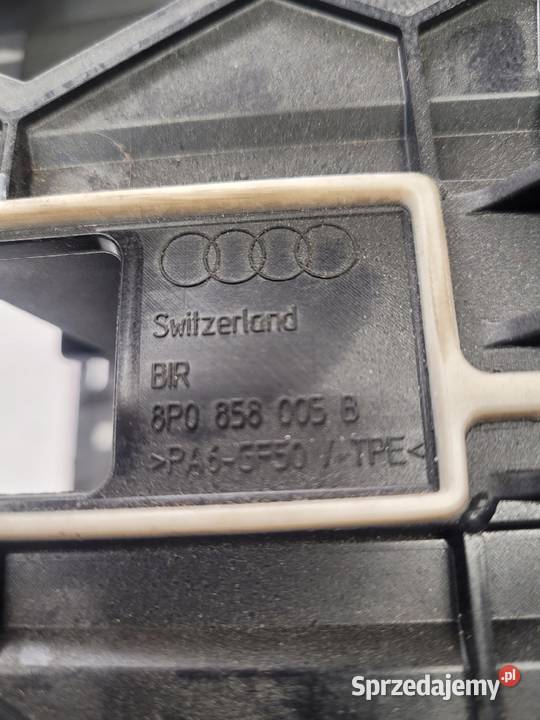 KOSZ 1 DIN AUDI A3 8P LIFT ORYGINAŁ 8P0858005B Deski rozdzielcze, konsole Wyposażenie wnętrza Przystajń sprzedam