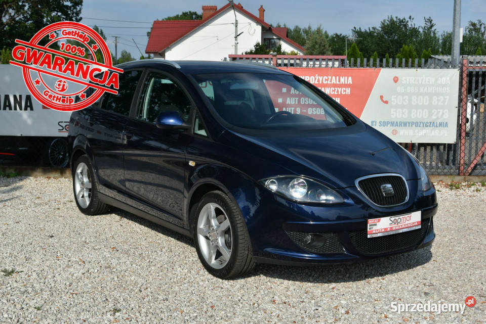 Seat Altea XL 1.6MPi 102KM 2007r. Climatronic Alu TEMPOMAT PDC Hak Rolety …