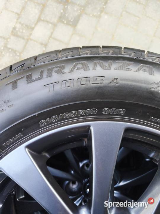 Opony letnie Bridgestone 21565 R16 215 Lublin sprzedam