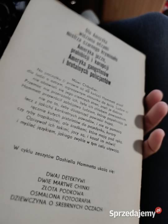 Lep na muchy autorstwa Dashiella Hammetta Poznań sprzedam