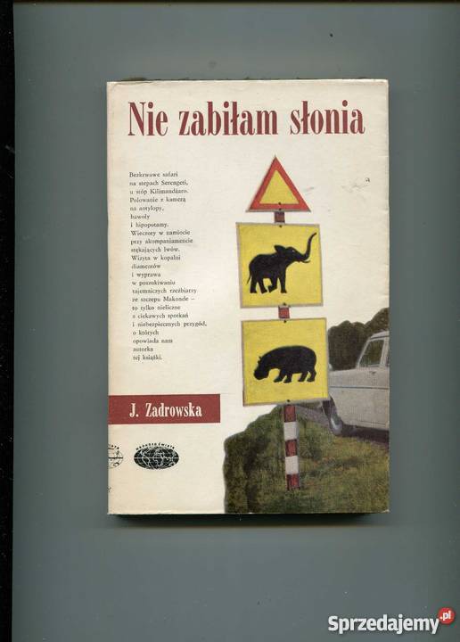 Nie zabiłam słonia Pozostałe zachodniopomorskie Szczecin