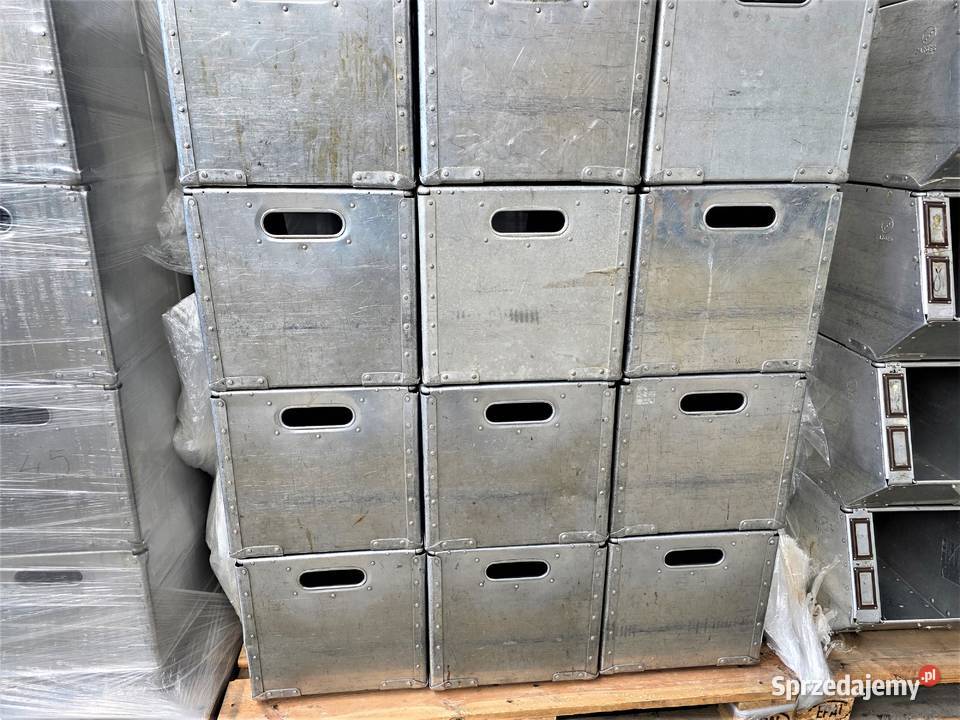 Pojemnik Kosz Kuweta Skrzynka Metalowy dolnośląskie sprzedam