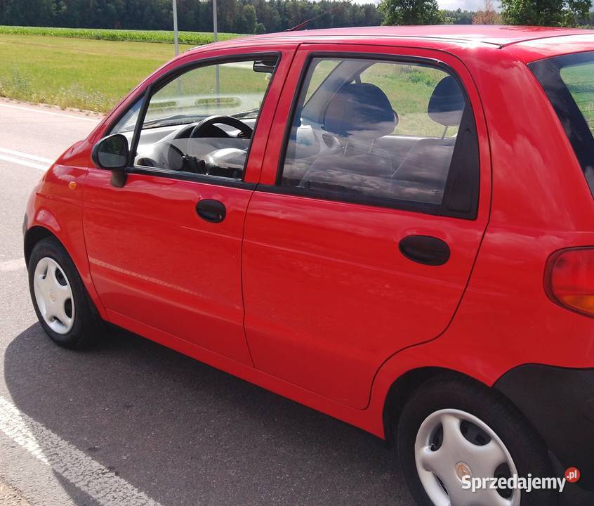 FSO Matiz z LPG czerwona strzała szuka nowego benzyna+LPG podlaskie Czyżew