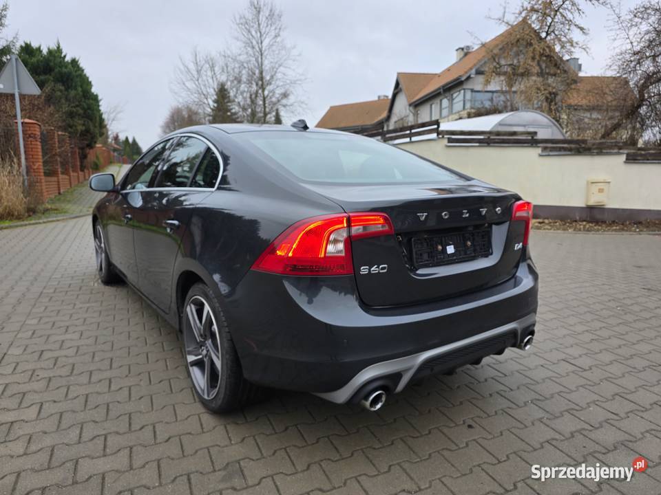 Volvo S60 20 D4 RDESIGN OPŁACONY BEZWYPADKOWY diesel Lublin