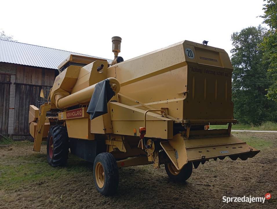Kombajn HOLLAND 8030 1989r heder nowego Wola Krzysztoporska