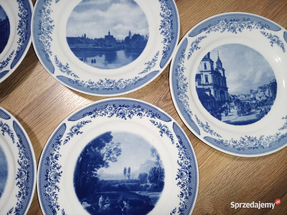 Talerze Kolekcjonerskie Kahla Porcelana i szkło Promnice sprzedam