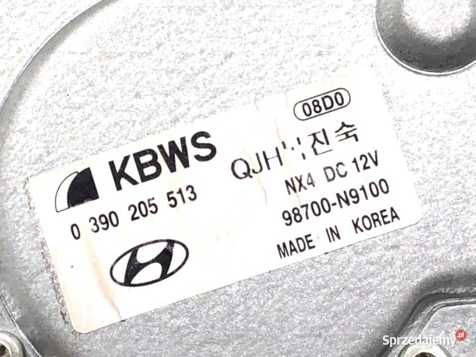 SILNIK WYCIERACZEK TYŁ HYUNDAI TUCSON 98700N9100 osobowe