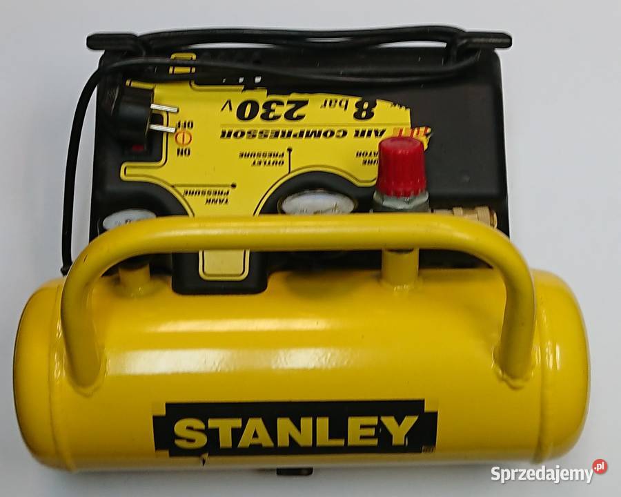Kompresor bezolejowy stanley DN 5585 5L używany Szczecin