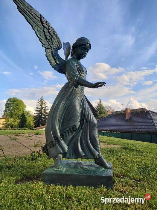 Rzeźba z brązu Anioł H130 zachodniopomorskie Szczecin