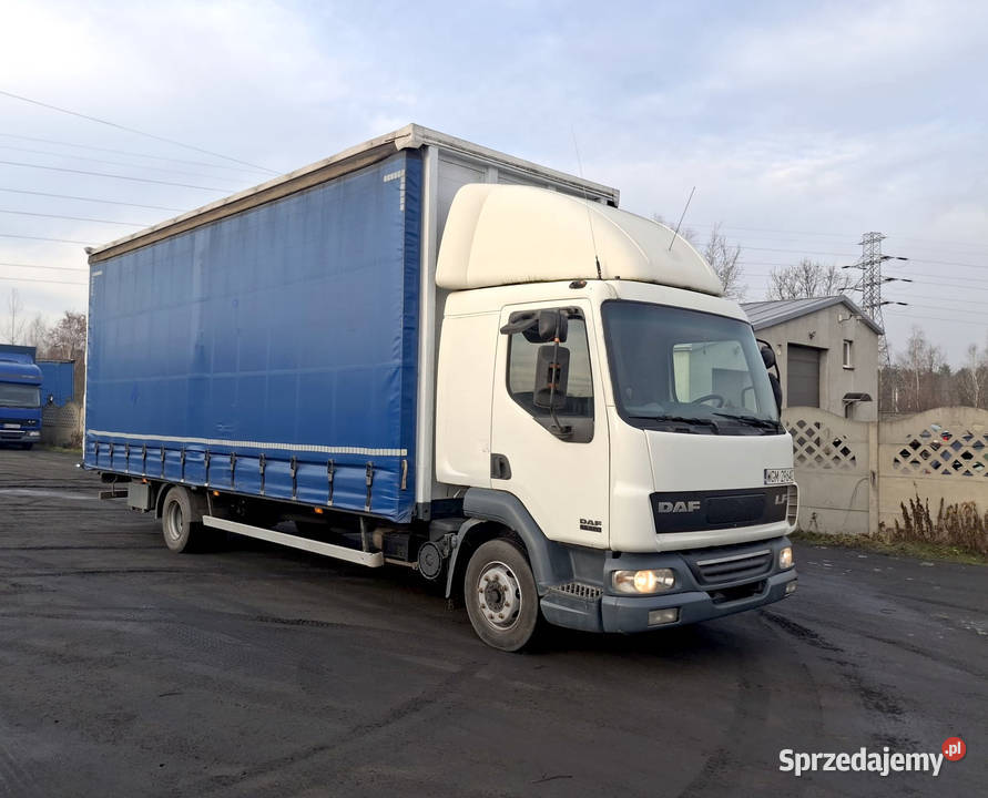 DAF LF 45 220 18ep firanka euro3 dach suwany tachograf Myszków