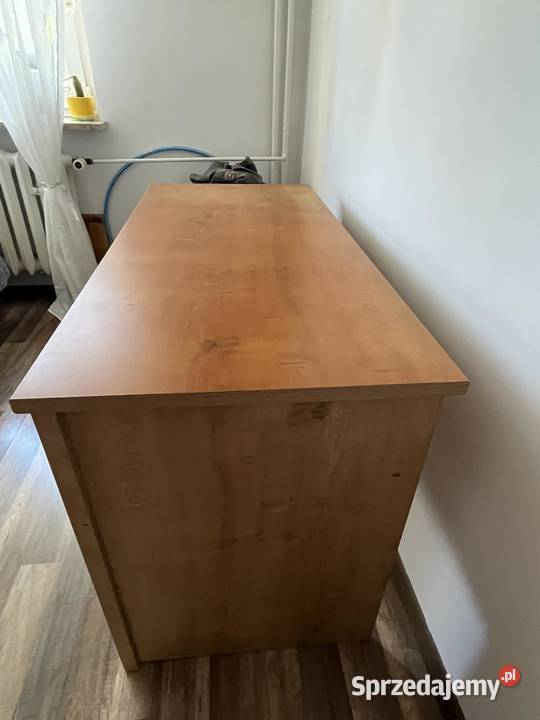 Duże biurko w stylu skandynawskim stan idealny Bydgoszcz