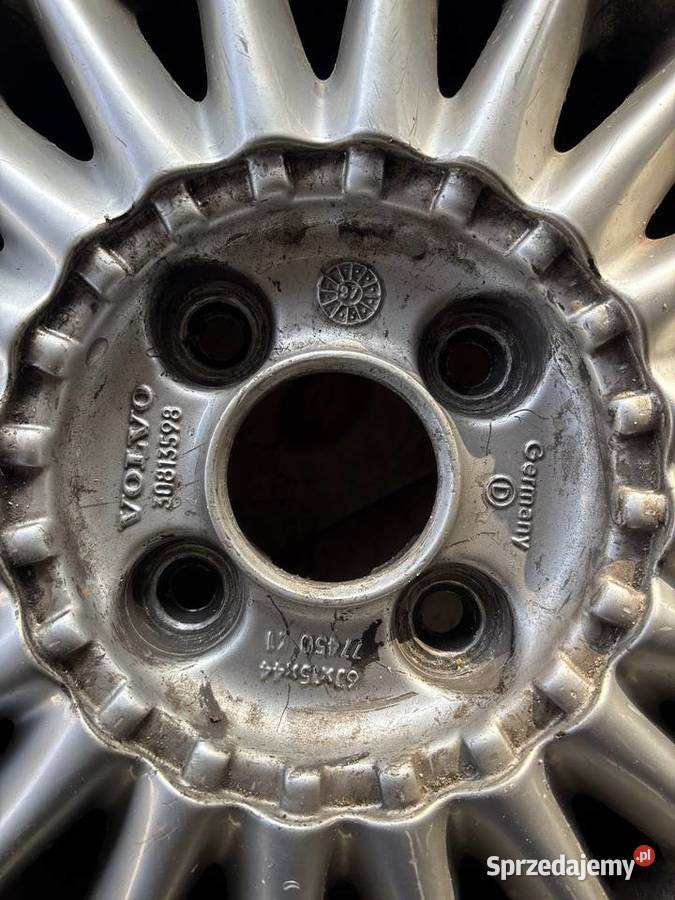 Alu felgi aluminiowe 15 VOLVO S40 V40 Średnica 15" mazowieckie sprzedam
