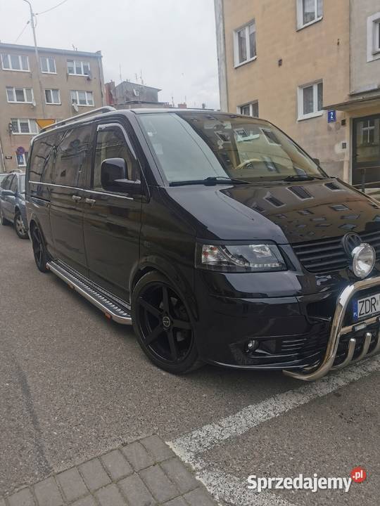VW transporter 25 tdi zarejestrowany w Polsce światła do jazdy dziennej Volkswagen Czaplinek
