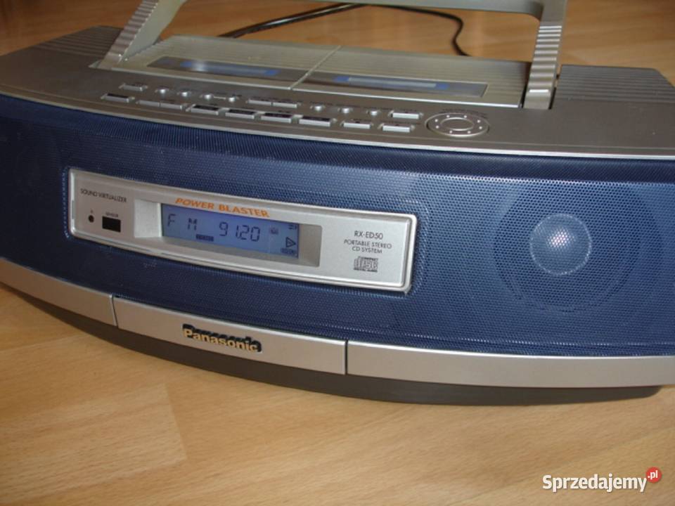 Radiomagnetofon PANASONIC RXED50 lubuskie Zielona Góra sprzedam
