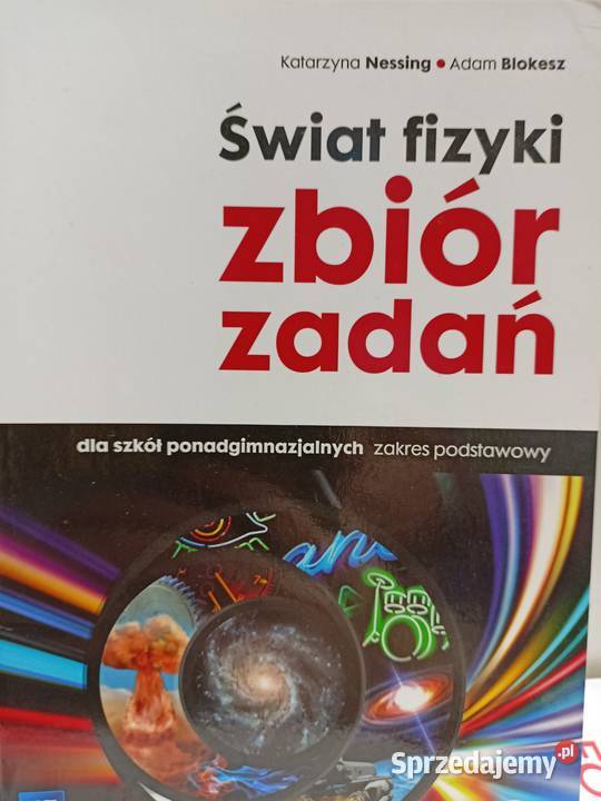 Zbiór zadań świat fizyki podręcznik szkolne księgarnia Praga