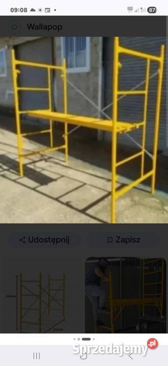 Rusztowanie elewacyjne drabinkowe hiszpańskie Mielec