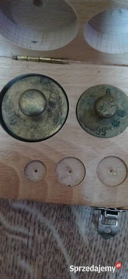 Stare odważniki do wagi Kraków