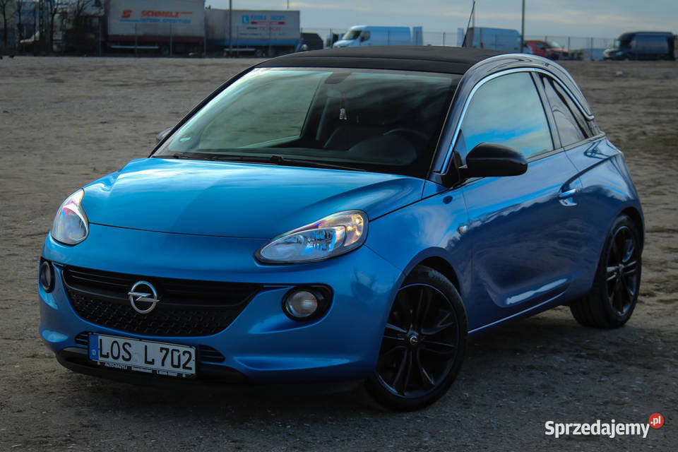 Opel Adam 10 Turbo Blue JAM 18 Z Niemiec 109 mazowieckie Ciechanów