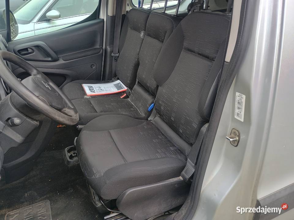 Citroen Berlingo LONG 16HDi 3osobowy 2009 furgon wielkopolskie Witkowo