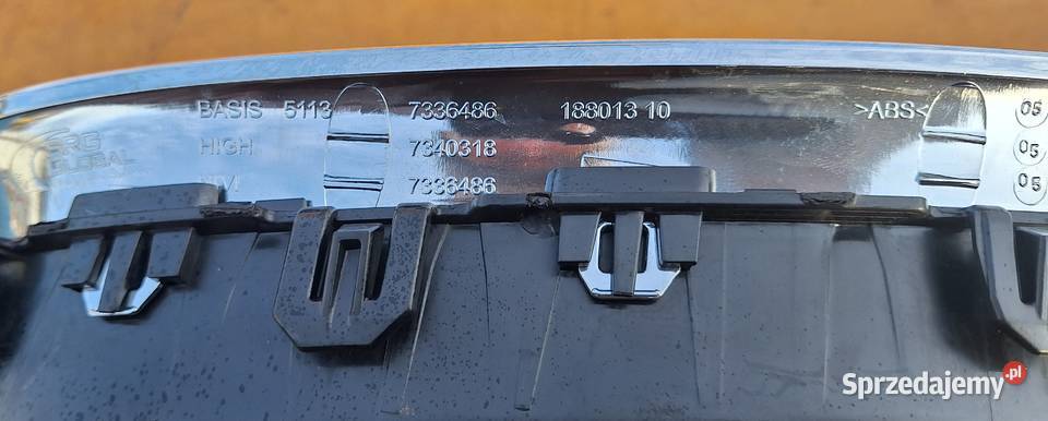 BMW 5 F07 Atrapa grill zderzaka prawa 7336486 Radom