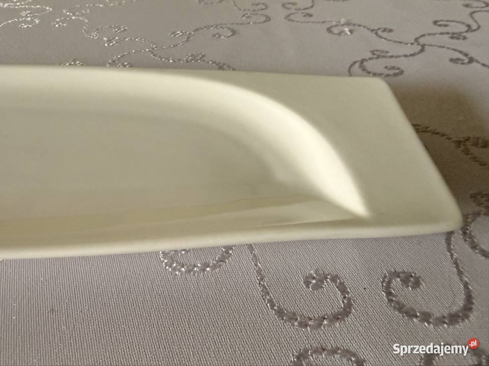 Półmisek porcelanowy TASTE 375 biały nowoczesny Czerwionka-Leszczyny