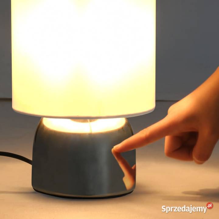 vidaXL Lampy stołowe 2 dotykowe białeSKU51039 Dom i Ogród Warszawa