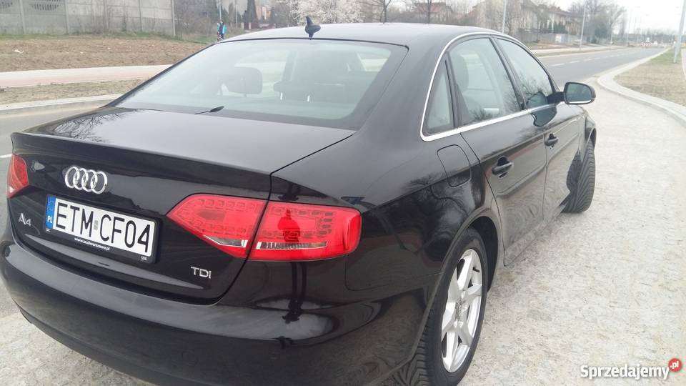 Audi A4 2010 stan idealny 2x LED sedan centralny zamek Tomaszów Mazowiecki