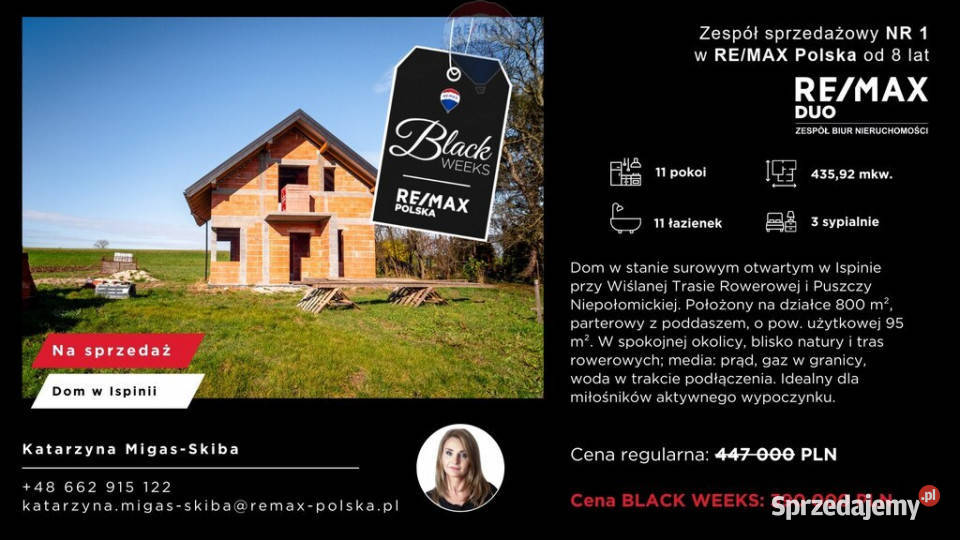 Dom Trasie RowerowejPuszcza Niepołomicka Ispina