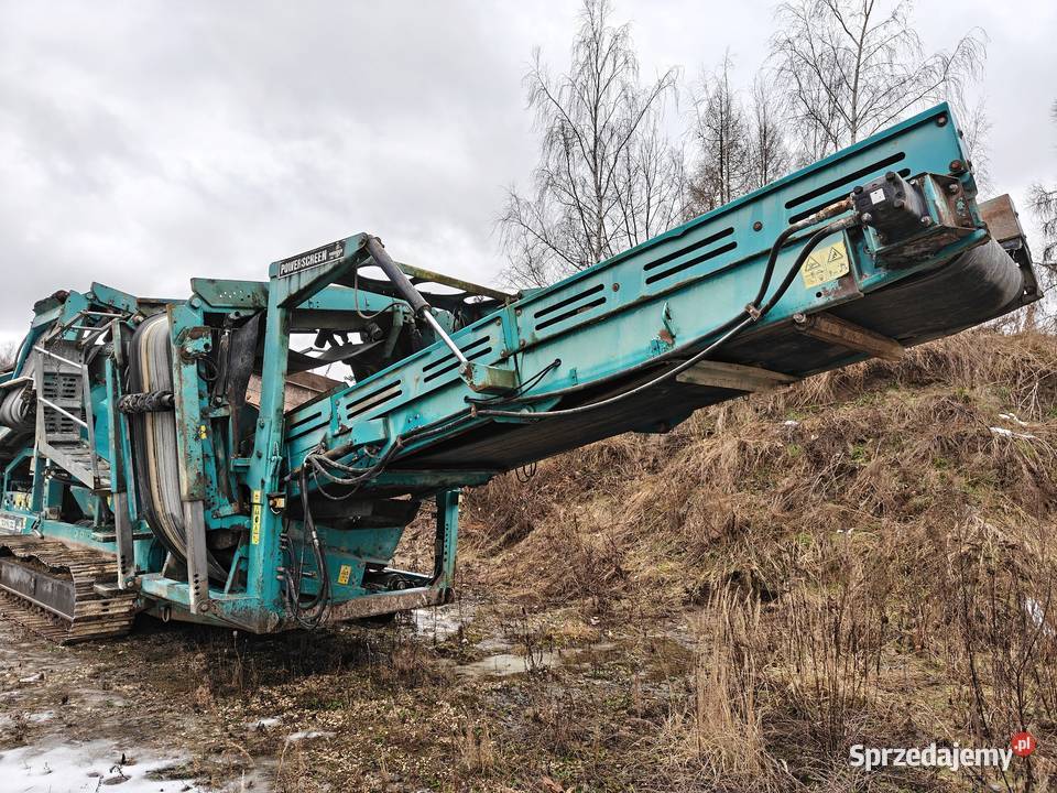 Przesiewacz wibracyjny Powerscreen Warrior 1400 świętokrzyskie Ostrowiec Świętokrzyski