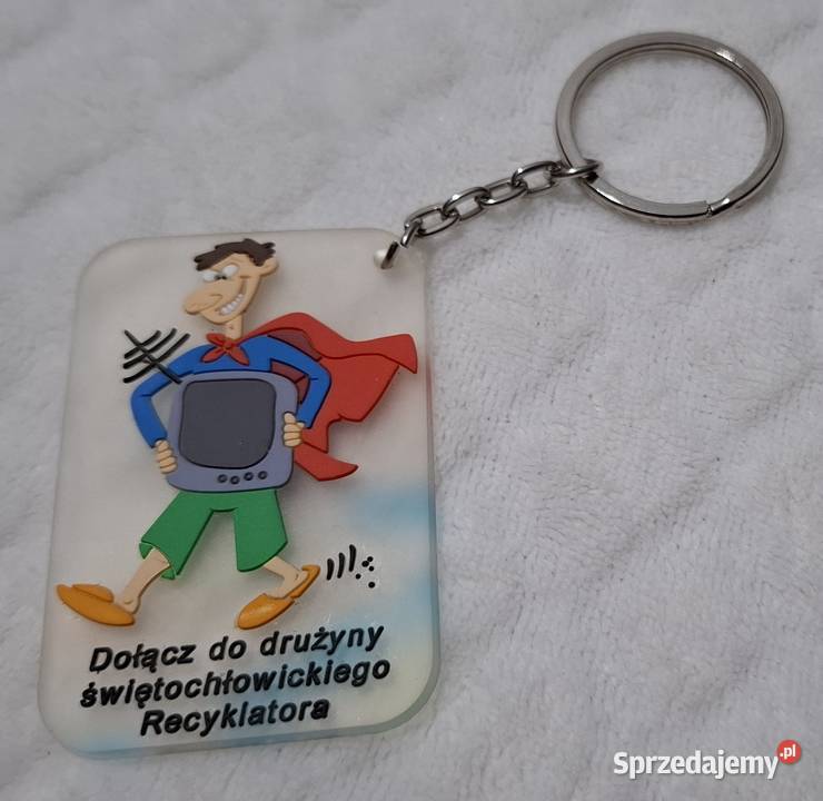 Breloczek Świętochłowicki Recyklator 4x6 1 Czeladź