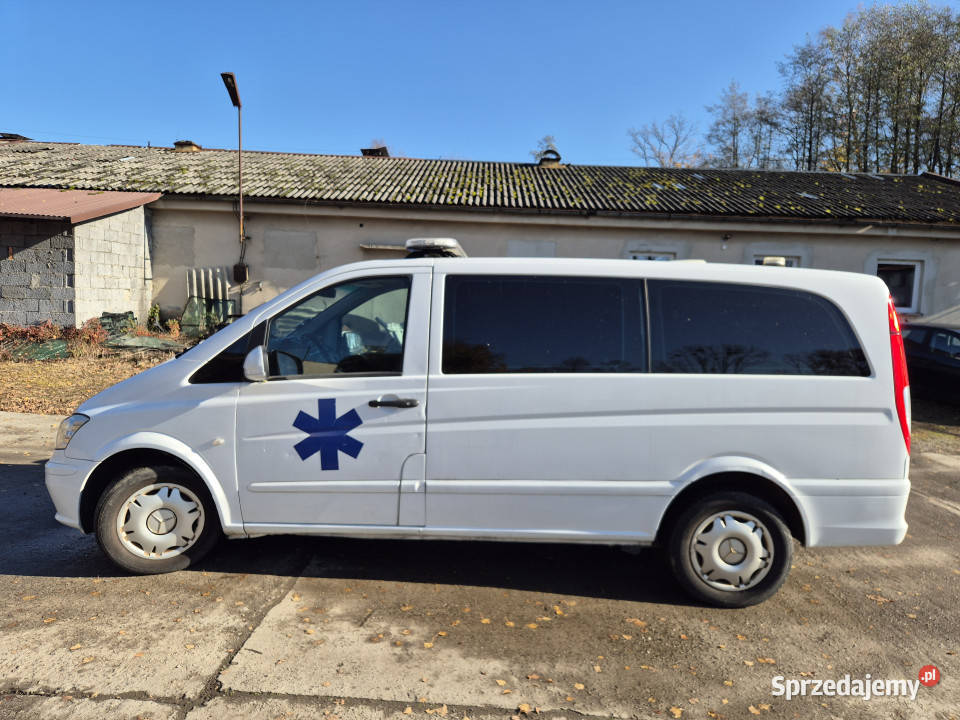 MERCEDESBENZ Vito 122 CDi 30 V6 automat 224 2013 pełny VAT Grodziec sprzedam