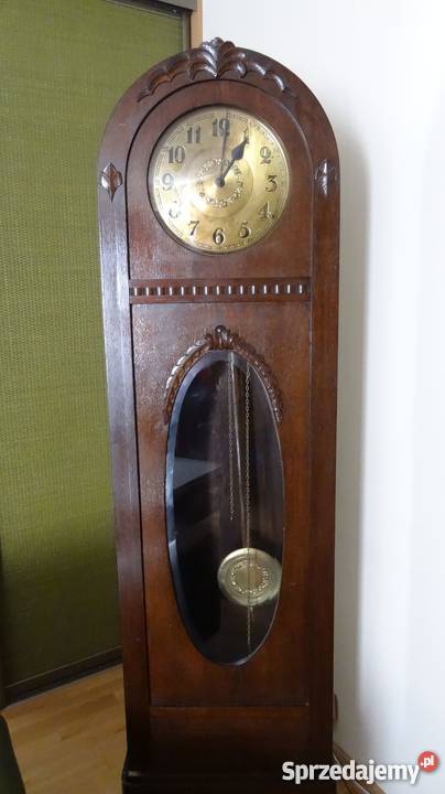 Zegar stojący sprzedam odcienie brązowego małopolskie sprzedam