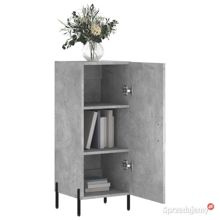 Szafka szarość betonu 345x34x90 materiał mazowieckie Warszawa sprzedam