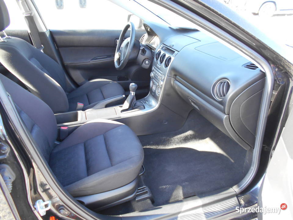 Mazda 6 czarna limuzyna Sulechów