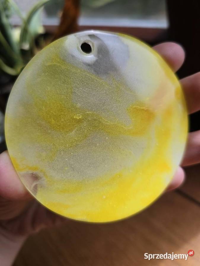 Naszyjnik rękodzieło obrazek 3D efekt Naszyjniki