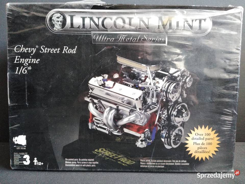 Model silnika Chevy Street Rod 16 Ultra Metal Gliwice
