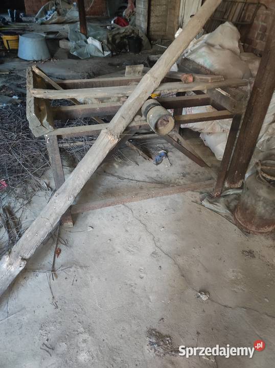 Stojak drewniany koziołek Kobyłka budowlany Krotoszyn